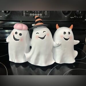 Goblin & Ghoul Ghost Trio Halloween Decor